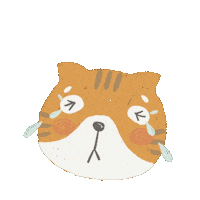 Sad Cat Sticker