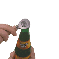 Pop Bottle Sticker by mezzo mix
