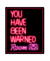 Room22 dance party drink neon Sticker