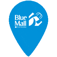 BluemallPuntacana punta cana puntacana bluemall blue mall Sticker
