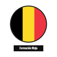 Belgium Flag Sticker by Formación Ninja