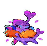 Adri_Cr cute confident bug fancy Sticker