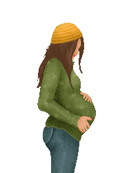 ulricaskarinart love baby mother child Sticker