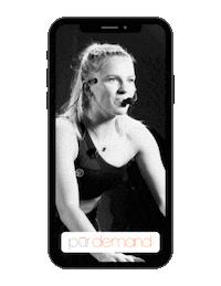 Workout Iphone Sticker by purvelo cycle studios