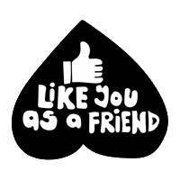 Friends Love Sticker by Skrabac