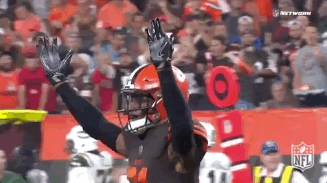 2018 nfl cleveland browns win GIF by NFL