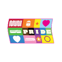 Public Transit Pride Sticker by SFMTA-Muni