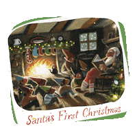 Santa Claus Christmas Sticker by PenguinKids