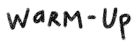 Warming Up Sticker by Catharina Stewart