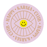 Happiness Vibes Sticker by HAPPY KARMA CLUB