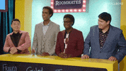 TallBoyz hello wave waving game show GIF