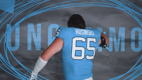 University Of North Carolina Football GIF by UNC Tar Heels