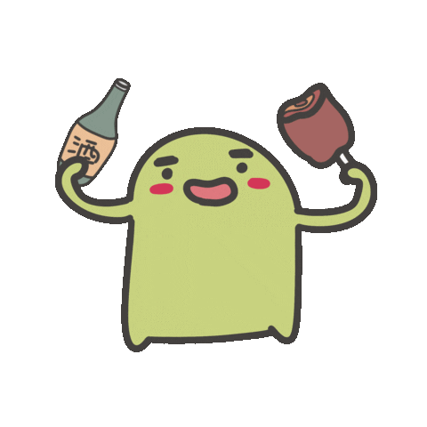 度菇13咦的茶水間 Sticker
