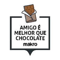 Amigos Amiga Sticker by Makro Brasil