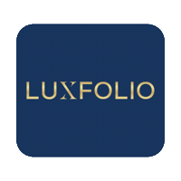 Luxfolio realestate city dubai building Sticker