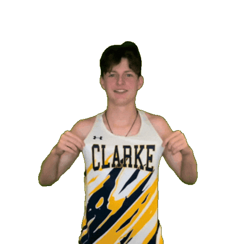 Cross Country Sticker by Clarke University