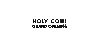 HolyCowGourmetBurger holycowgourmetburger holy cow burger holycowgrandopening holycowrestaurant Sticker