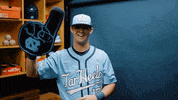 North Carolina Baseball GIF by UNC Tar Heels