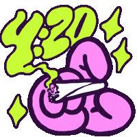 Smoke Weed Sticker by ZRO30