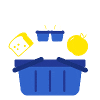 EuroSupermercados colombia pan euro compras Sticker