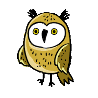 Doodle Vogel Sticker by startgmbh