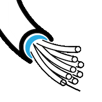 Cable Redes Sticker by TelNet S.A.