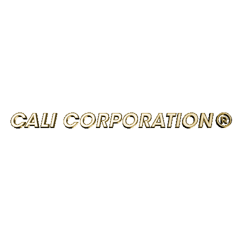 Gold Corp Sticker by CALI CORPORATION