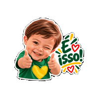 nossobrasileirinho brasil positivo reacao reação Sticker