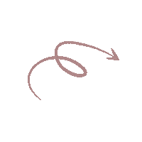 ByMissPluis pink arrow pointing wijzen Sticker