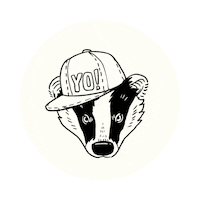 Fun Face Sticker by Fox & Co Design