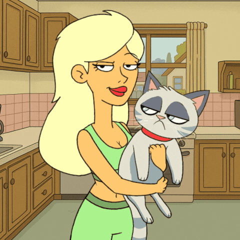 Cat Kiss GIF by Web3 Playboys