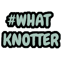 Whatknotters Sticker by Woolly What Knot