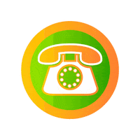 Vitalsaludkids phone call callme telefono Sticker