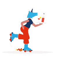 Cheers Skating Sticker by Tempo-Team