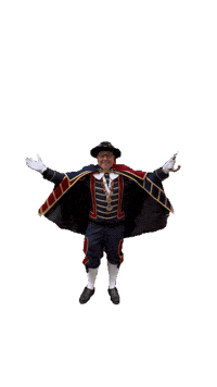 Narrenfigur Sticker by Narrenzunft Stegstrecker