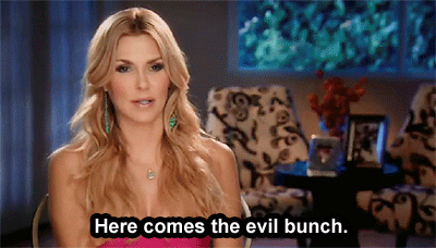 real housewives of beverly hills evil bunch GIF