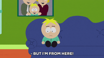wondering butters stotch GIF by South Park 