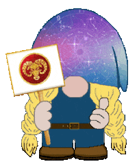Zodiac Gnome Sticker
