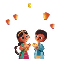 Diwali Sticker by KalyanJewellers