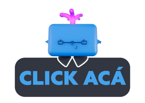 somosclica giphyupload click click here click aca Sticker