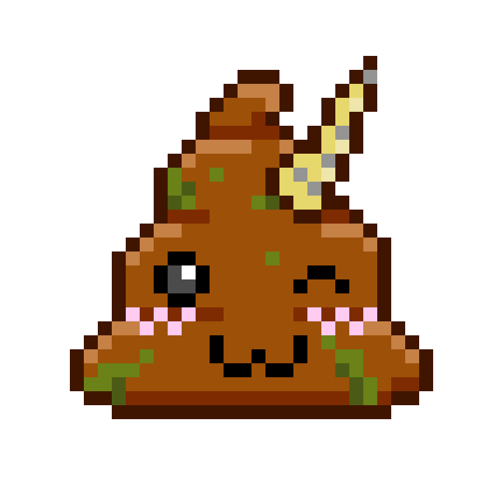 Art Shitting Sticker by Poopies.io
