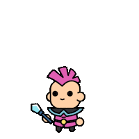 Happy Level Up Sticker