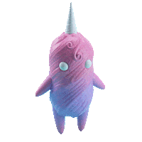 Happy Cotton Candy Sticker