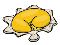 gus_azv sleeping banana nap snooze Sticker
