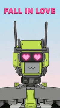 Heart Eyes Emoji GIF by IDX Solana