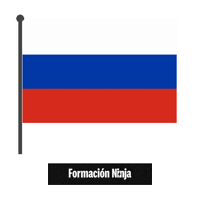 Russia Flag Sticker by Formación Ninja