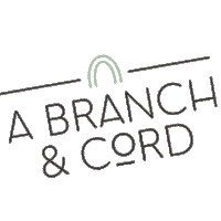 abranchandcord macrame abranchandcord a branch and cord Sticker