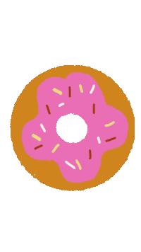 olicholive food pink illustration yummy Sticker