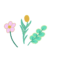 Happy Plants Sticker