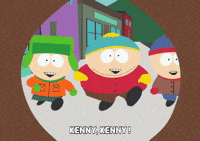 eric cartman running GIF by South Park 